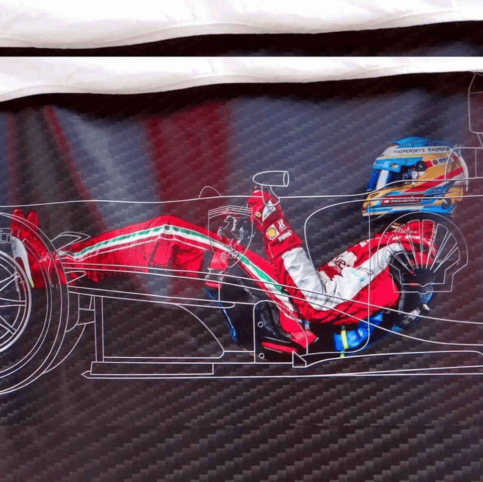 position dans la monoplace